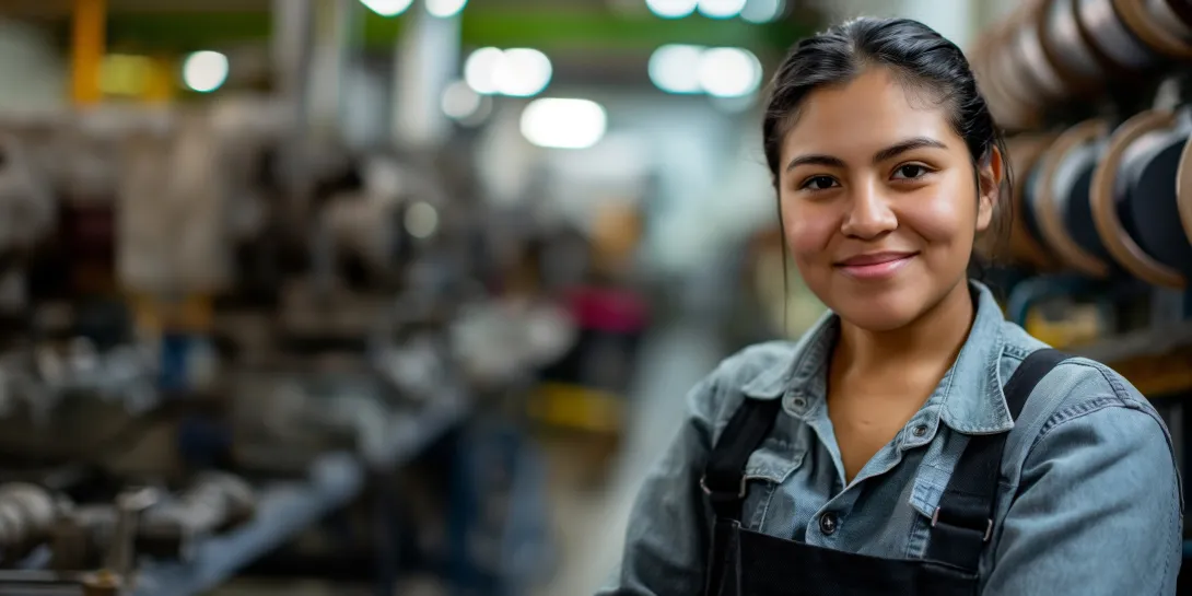 woman at work